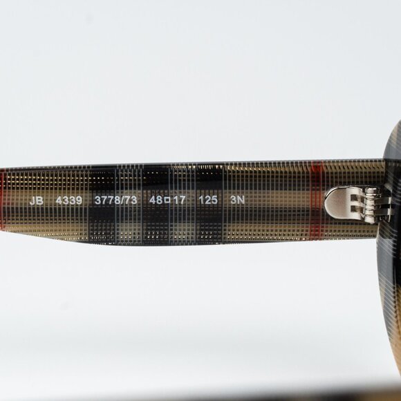 Burberry KIDS Sunglasses Vintage Brown Oval JB4339 377873 NEW AUTHENTIC - Picture 11 of 13